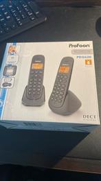 Profoon PDX620 DECT telefoon met 2 handsets – Nieuw in doos., Ophalen of Verzenden, Nieuw, 2 handsets