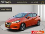 Nissan Micra 1.0L Acenta|NL AUTO|NAVI|Goed onderhouden, Auto's, Nissan, Stof, Gebruikt, Overige kleuren, Origineel Nederlands