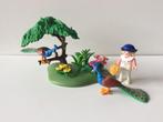 Playmobil 3894 kind voert pauwen, Ophalen of Verzenden, Gebruikt, Complete set