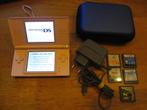 Nintendo DS Lite met games, Spelcomputers en Games, Spelcomputers | Nintendo DS, Met games, Gebruikt, Ophalen of Verzenden, Roze