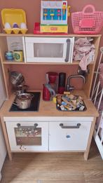 Ikea Speelkeuken Gebruikt + Accessoires, Ophalen, Gebruikt, Hout, Speelkeuken