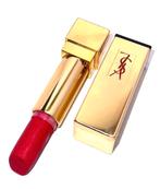 Yves Saint Laurent rouge pur couture the mats 102, Ophalen of Verzenden, Zo goed als nieuw, Rood, Lippen