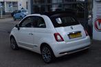 Fiat 500 C 0.9 TwinAir Turbo Lounge Nav|16"|PDC|Lage km!, Stof, Gebruikt, Euro 6, Cabriolet