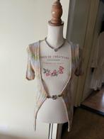 Zeer Mooi Glansgaren Lurex Vestje Maat 36/38 Incl.verz €25,-, Verzenden, Zo goed als nieuw, Maat 36 (S)