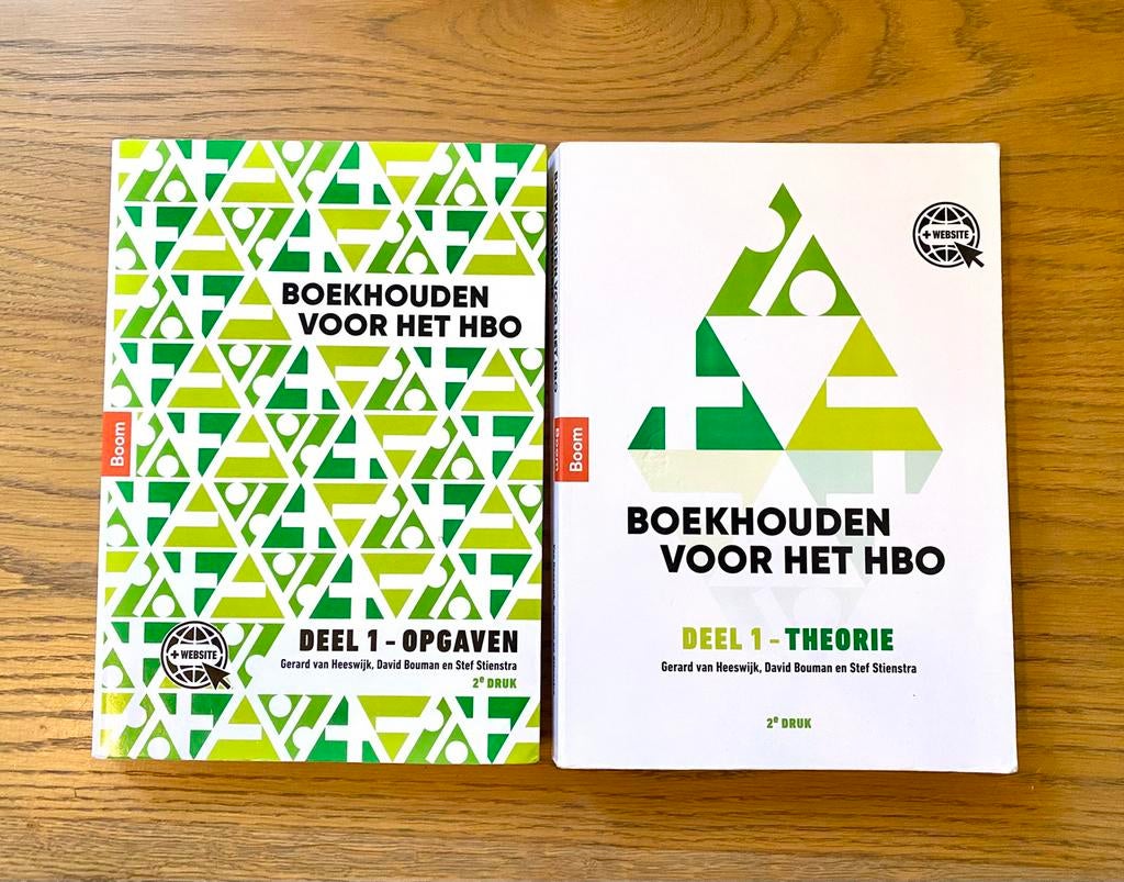 Boekhouden voor het hbo deel 1, Boeken, Ophalen of Verzenden, Zo goed als nieuw, Overige niveaus, Gerard van Heeswijk