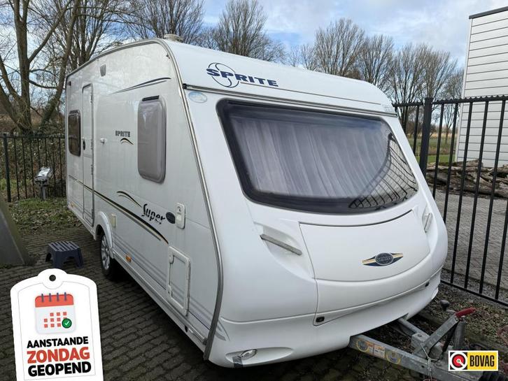 Sprite Super 450 CF | Compact | Lichtgewicht ((Zondag open)), Caravans en Kamperen, Caravans, Bedrijf, tot en met 4, 1000 - 1250 kg