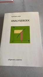 Gertjan Laan - Analyseboek, Gelezen, Ophalen of Verzenden, Gertjan Laan, Nederlands