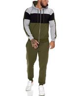 SALES! 1082 Khaki zwart grijs trainingspak maat XL, Kleding | Heren, Overige kleuren, Ophalen of Verzenden, Algemeen, Maat 56/58 (XL)