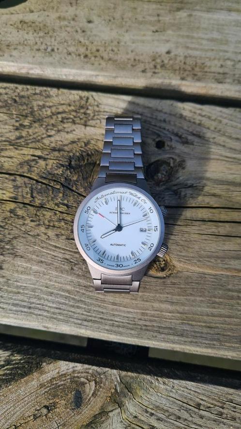 Mooi heren horloge titanium kleur automatisch uurwerk rvs, Sieraden, Tassen en Uiterlijk, Horloges | Heren, Zo goed als nieuw