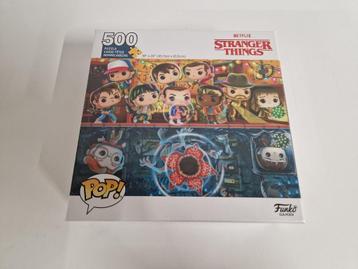 Puzzel Stranger Things (Funko Pop 500 stukjes) New beschikbaar voor biedingen