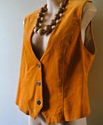 Gilet corduroy Cloud 9 rib katoen babyrib vestje oranje mt M, Maat 38/40 (M), Cloud 9, Oranje, Ophalen of Verzenden