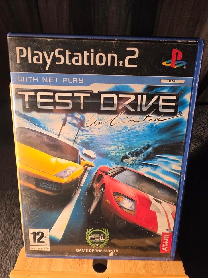 Test Drive Unlimited - PS2, Spelcomputers en Games, Games | Sony PlayStation 2, Gebruikt, Racen en Vliegen, 1 speler, Vanaf 12 jaar