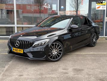Mercedes-Benz C-klasse 180 AMG Line | Airco |Cruise | Leer beschikbaar voor biedingen
