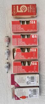 Traditionele Stop - Zekeringen Meterkast 10 Ampère 38 stuks, Ophalen, Nieuw, Traditionele Stop - Zekeringen