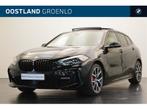 BMW 1 Serie 118i High Executive M Sport Automaat / Panoramad, Auto's, 136 pk, Gebruikt, Met garantie (alle), Zwart