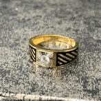 14 karaats gouden ring heren prachtig model, Ophalen of Verzenden, Nieuw, Goud