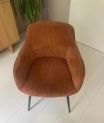 Ribstof corduroy terracotta stoel, Ophalen of Verzenden, Zo goed als nieuw, Overige kleuren, Eén