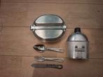 Ww2 us mestin met bestek en canteen repro, Verzamelen, Ophalen of Verzenden, Amerika