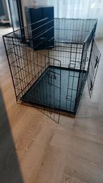 Grote bench zwart 90/60/67, Dieren en Toebehoren, Hondenhokken, Ophalen, Gebruikt, 75 tot 110 cm, 65 tot 100 cm