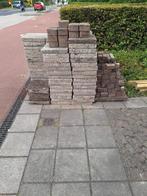 grindtegels 30x30, Tuin en Terras, Ophalen, Gebruikt, 10 m² of meer, Beton