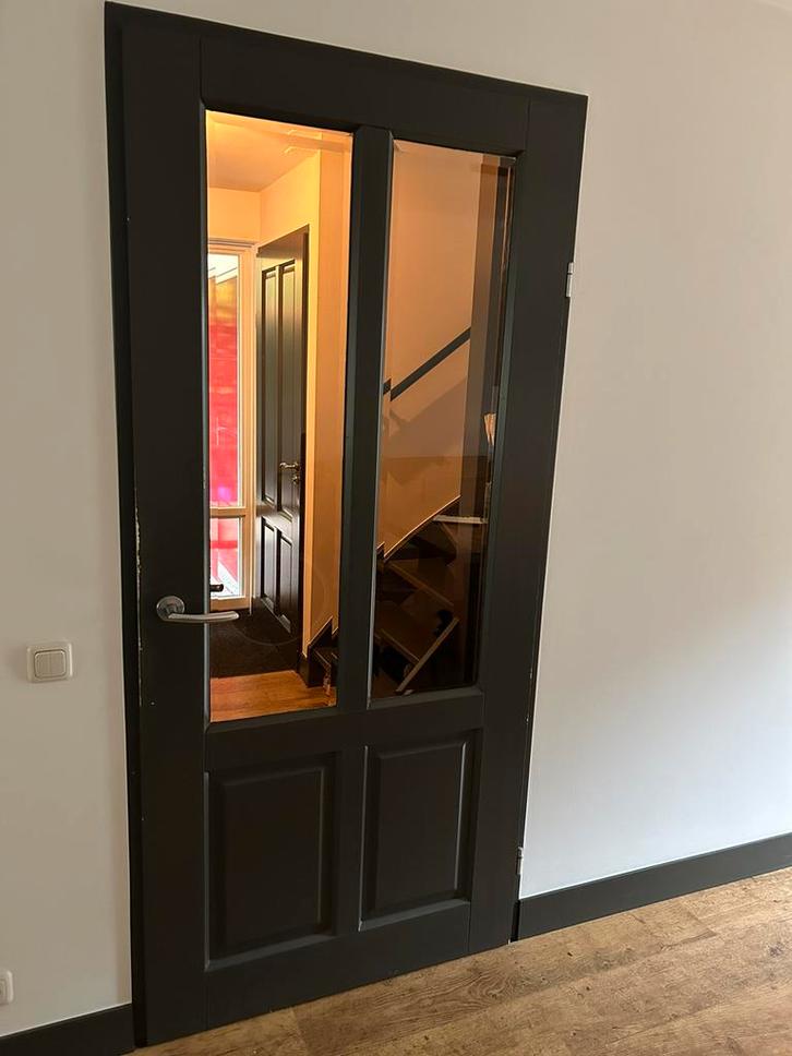 Binnendeuren, TEAB , koopje!  zware kwaliteit, 3 stuks, Doe-het-zelf en Verbouw, Deuren en Horren, Gebruikt, Binnendeur, 200 tot 215 cm