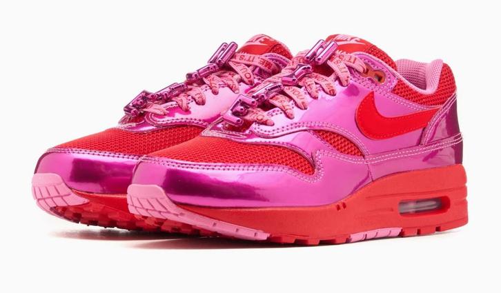 Nieuw paar NIKE AIR MAX 1 PRM “Valentine’s Day” maat 44,5, Kleding | Heren, Schoenen, Nieuw, Sneakers of Gympen, Overige kleuren