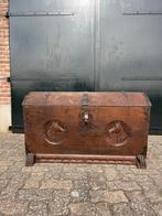 Antieke Eikenhouten Paardenkist, Antiek en Kunst, Antiek | Meubels | Kasten, Ophalen