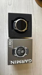 Garmin finix 7, Sieraden, Tassen en Uiterlijk, Sporthorloges, Ophalen of Verzenden, Zo goed als nieuw, Waterdicht, Grijs