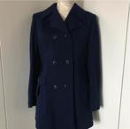 Vintage Donkerblauw Zuiver Scheerwollen Jasje, Blauw, Ophalen of Verzenden, Zo goed als nieuw, Jasje