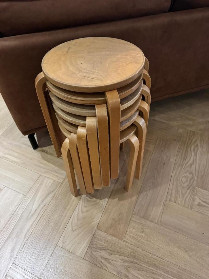 Ikea frosta, Huis en Inrichting, Krukjes, Gebruikt, Hout, Ophalen