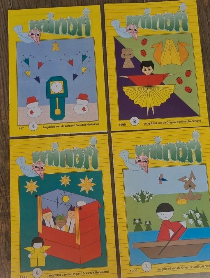 Origami boekjes, van  origami sociëteit nederland, set 20x, Boeken, Hobby en Vrije tijd, Zo goed als nieuw, Verzenden