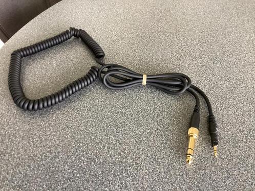 Nieuwe Koptelefoon (krul) aansluitkabel 2 x jack 3,5mm + 6.3, Audio, Tv en Foto, Koptelefoons, Nieuw, Overige merken, Ophalen of Verzenden