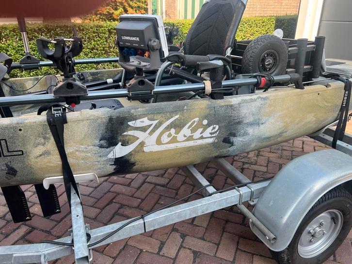 Hobie Pro Angler 12 - Zeer Nette Staat, Watersport en Boten, Kano's, Zo goed als nieuw, Kajak, Eén persoon, Ophalen