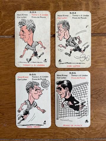 Voetbalplaatjes DOS van Monty & Dik Bruynesteyn beschikbaar voor biedingen