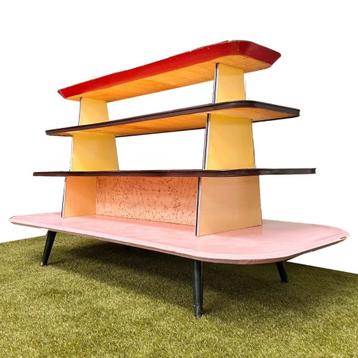 Vintage gondola display winkel stelling retro jaren 50 beschikbaar voor biedingen