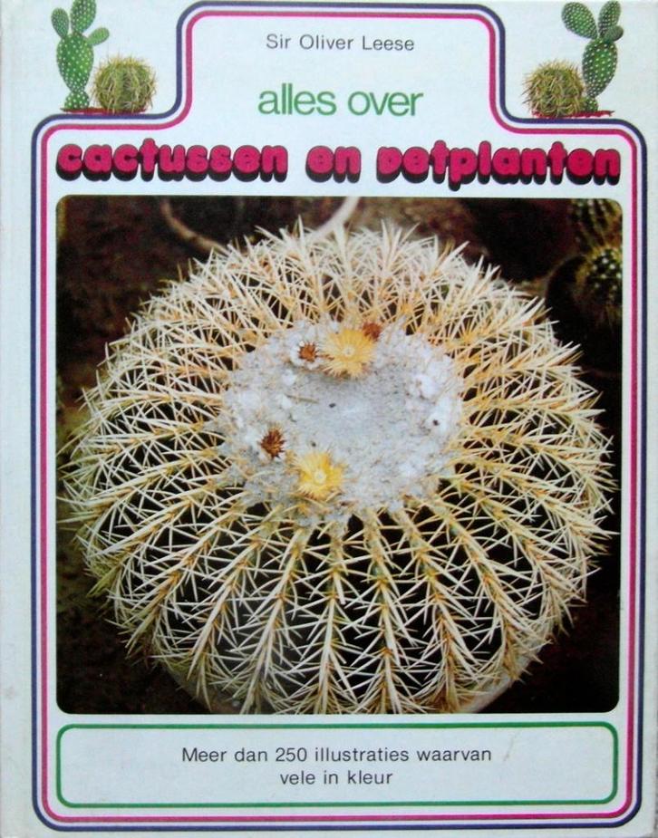 Alles over cactussen en vetplanten., Boeken, Natuur, Zo goed als nieuw, Bloemen, Planten en Bomen, Ophalen of Verzenden
