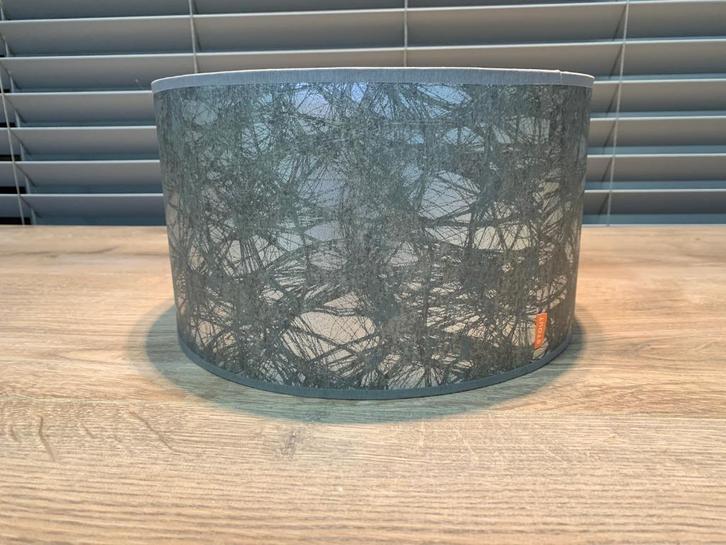 Luxe exclusieve lampenkap Stout verlichting twv € 129,00, Huis en Inrichting, Lampen | Lampenkappen, Nieuw, Rond, Grijs, Ophalen of Verzenden