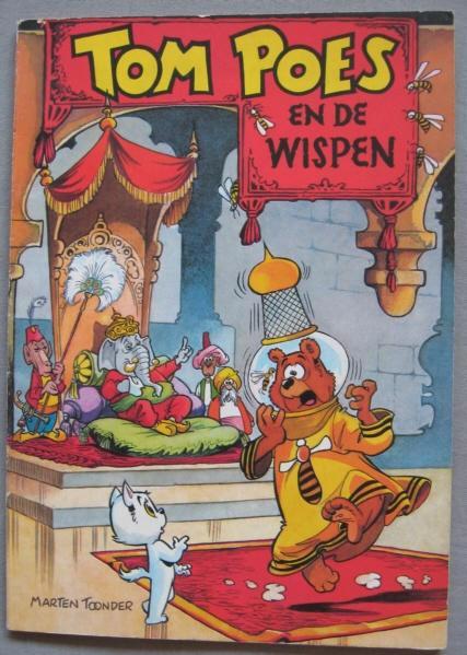 Marten Toonder - Tom Poes en de Wispen + de Wonderschoenen, Boeken, Stripboeken, Gelezen, Eén stripboek, Ophalen of Verzenden