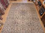 Vintage handgeknoopt perzisch tapijt kashan 338x243, 200 cm of meer, 200 cm of meer, Gebruikt, Rechthoekig