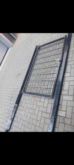 Poort zwart, Tuin en Terras, Tuinhekken en Hekwerk, Ophalen, Gebruikt, IJzer