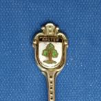 verzilverd lepeltje wapen Aalten (P paardenhoofd R), Antiek en Kunst, Antiek | Bestek, Ophalen of Verzenden