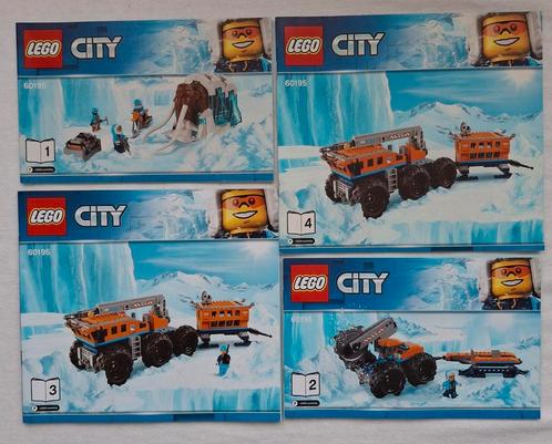 LEGO City 60195 Mobiele Onderzoeksbasis op de Noordpool, Kinderen en Baby's, Speelgoed | Duplo en Lego, Zo goed als nieuw, Ophalen of Verzenden