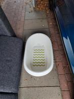 Babybadje - Wit met Groene Golfjes, Overige merken, Ophalen of Verzenden, Zo goed als nieuw, Badje