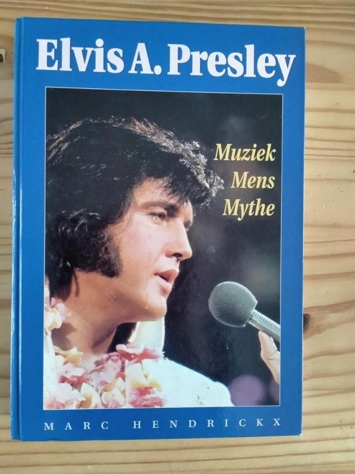 Boek: Elvis Presley Muziek, Mens en Mythe, Verzamelen, Muziek, Artiesten en Beroemdheden, Zo goed als nieuw, Boek, Tijdschrift of Artikel