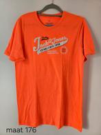 Oranje shirt merk jack & jones maat 176, Jongen, Ophalen of Verzenden, Jack & Jones, Zo goed als nieuw