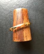 Ovale Slavenarmband Rosé Goudkleurig, Sieraden, Tassen en Uiterlijk, Armbanden, Ophalen of Verzenden, Zo goed als nieuw, Goud