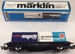 Märklin magazin containerwagon, Wisselstroom, Wagon, Ophalen of Verzenden, Zo goed als nieuw