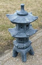 Fraaie Japanse Lantaarn, Pagode 2 daks, Kado Tip!, Tuin en Terras, Ophalen of Verzenden, Nieuw, Steen, Overige typen