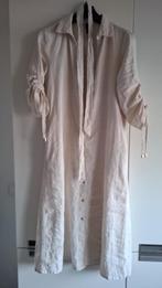 Mooie ecru jurk, Beige, Ophalen of Verzenden, Zo goed als nieuw, Maat 36 (S)