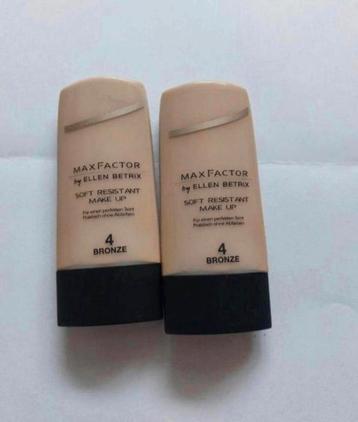 2 nieuwe max factor foundations (advr 51) beschikbaar voor biedingen